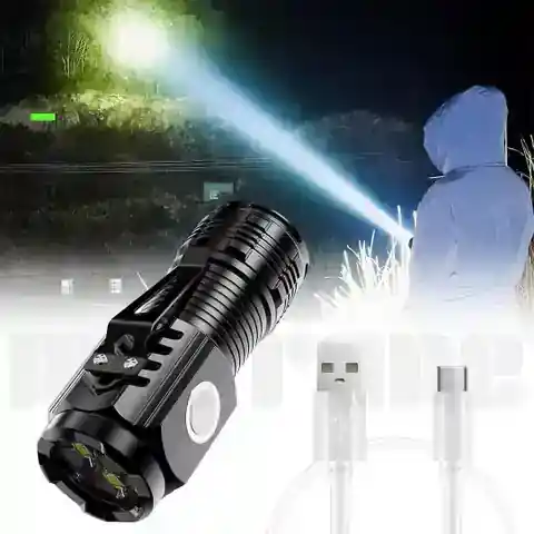 Mini Powerfull Torch Light image 2