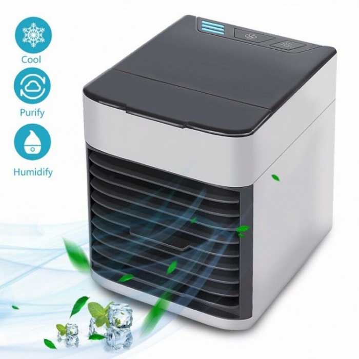 Personal Air Cooler, Portable Desktop Air Conditioner Fan Personal Ac Unit Air Cooler Desk Fan