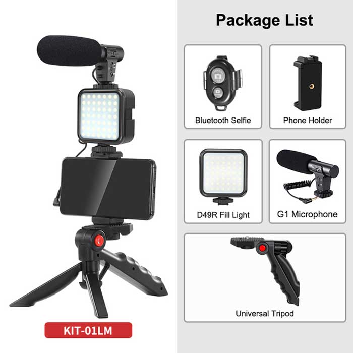 Jumpflash KIT-04LM Vlogging Kit Smartphone Video Rig Kit