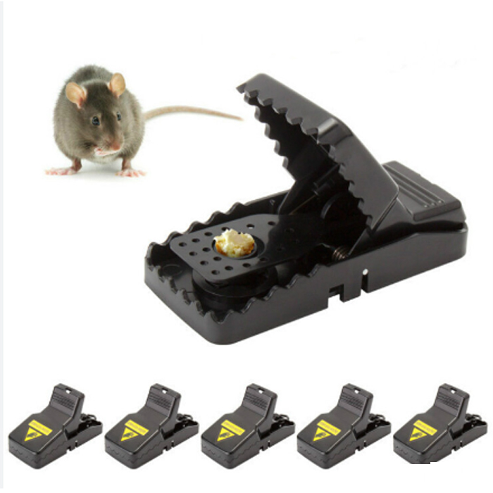 1 pcs Mechanical Mousetrap Reusable Rat Trap Pest Control Mouse