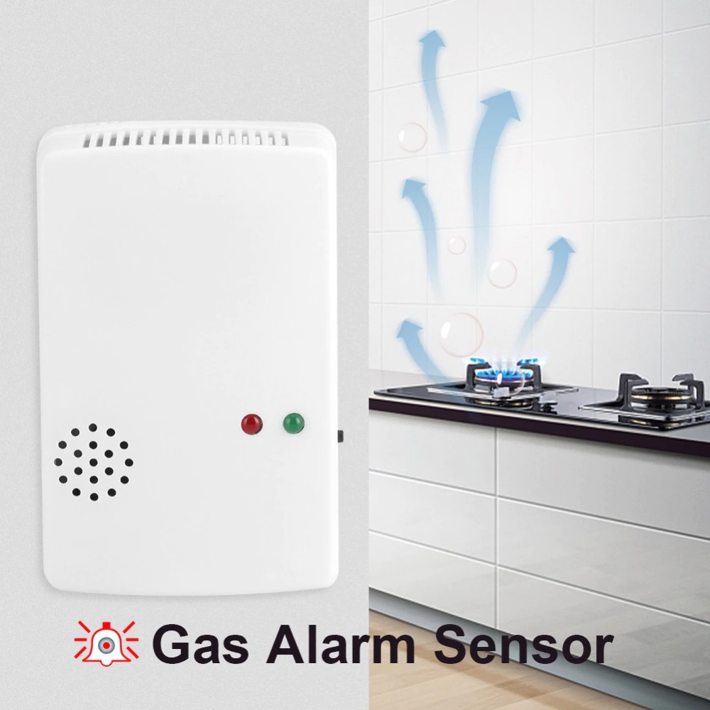 Generic Household Gas LPG Alarm Device Sensor System Leakage Detector Detection Monitor