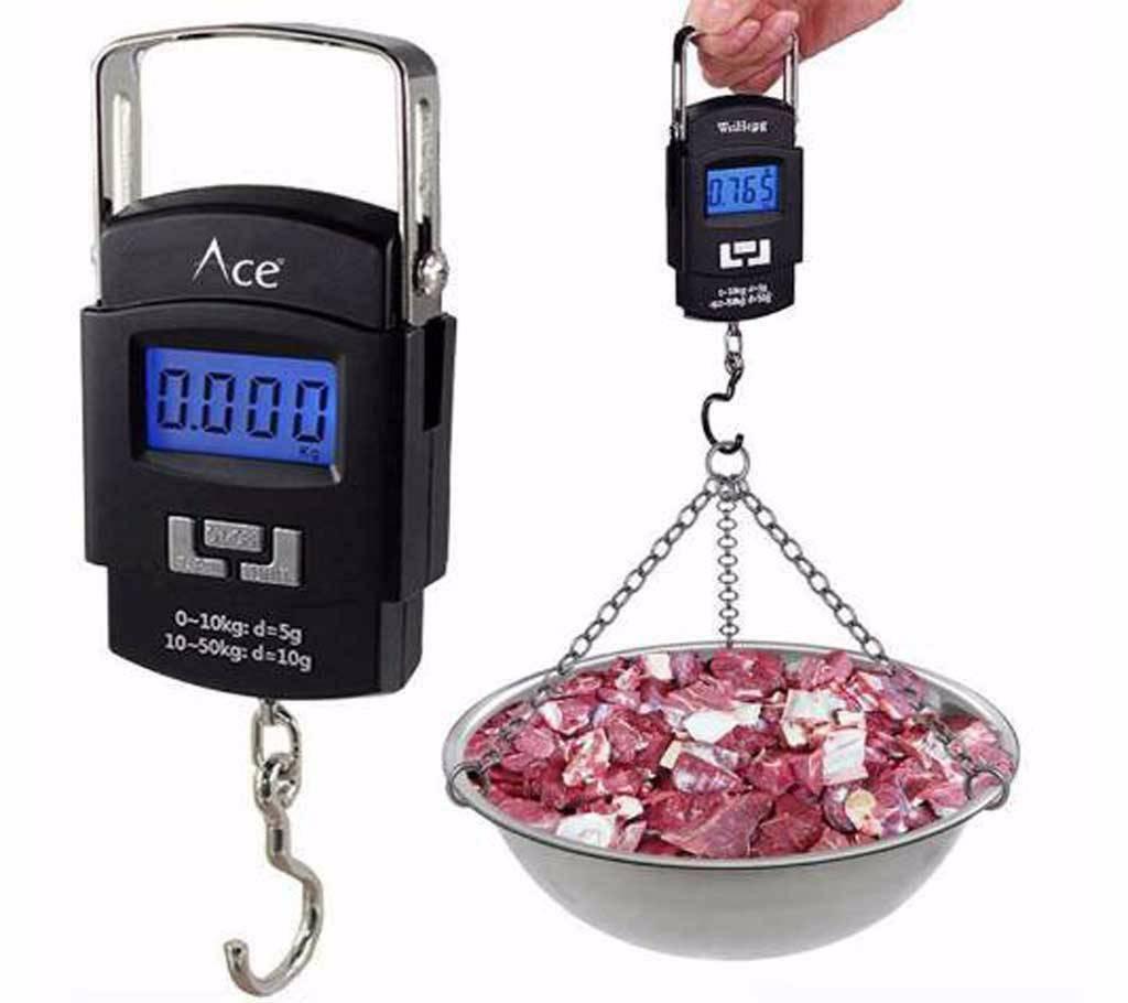 Digital Hanging Weight Scale  With bati
