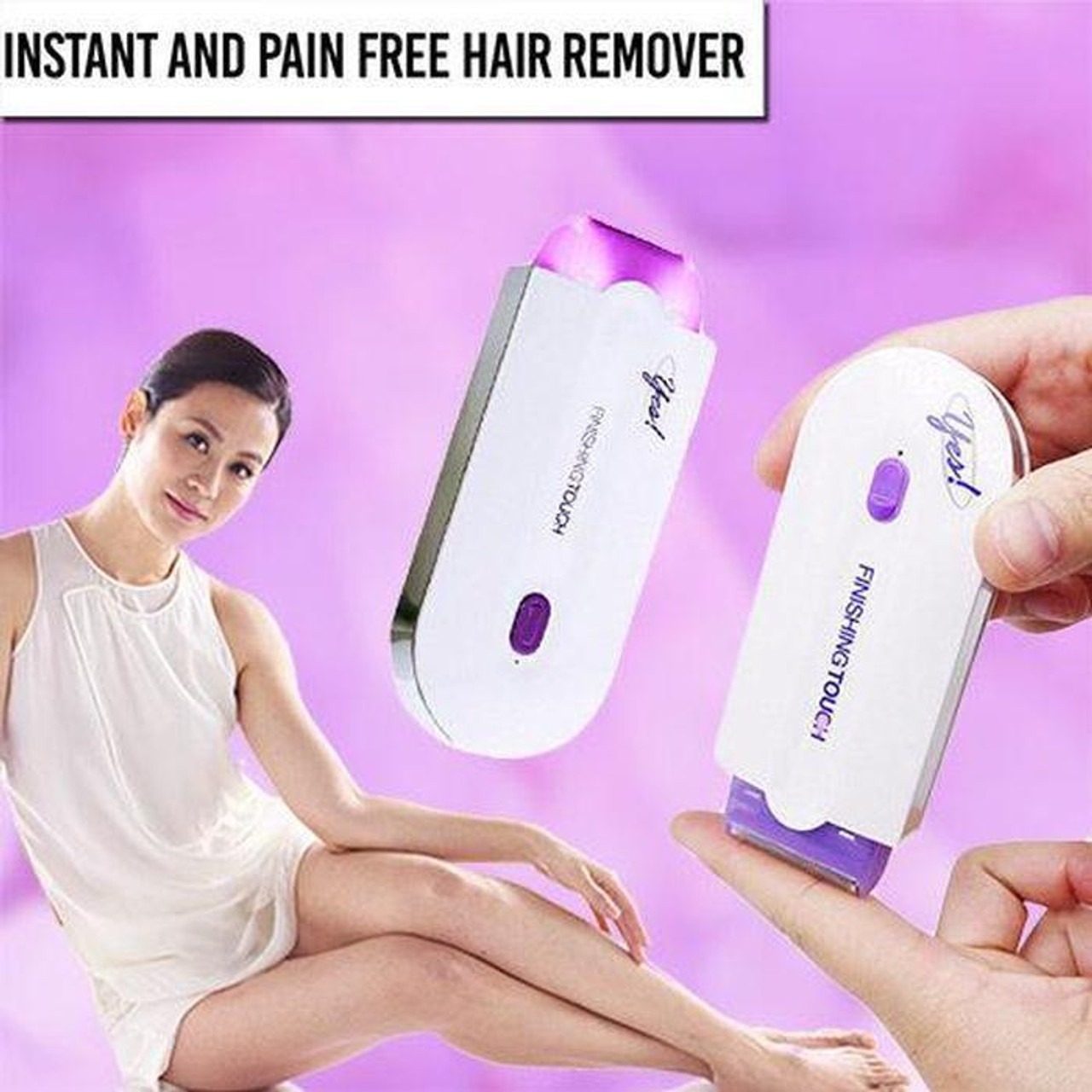 Finishing Touch Hair Remover Machine