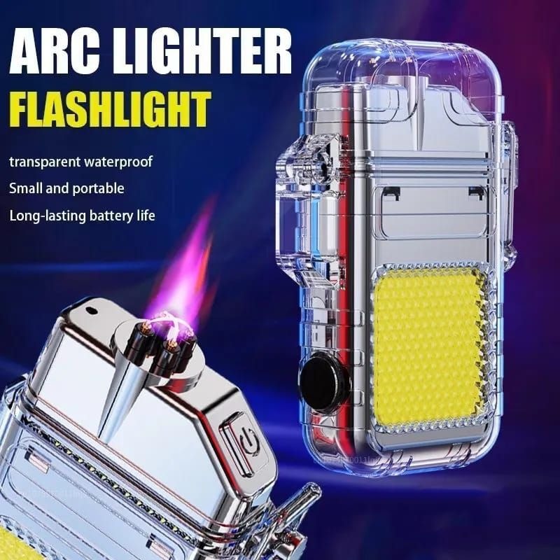 Rechargeable Flashlights With ARC Lighter
