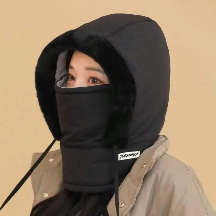 Premium Winter Cap-(Black)