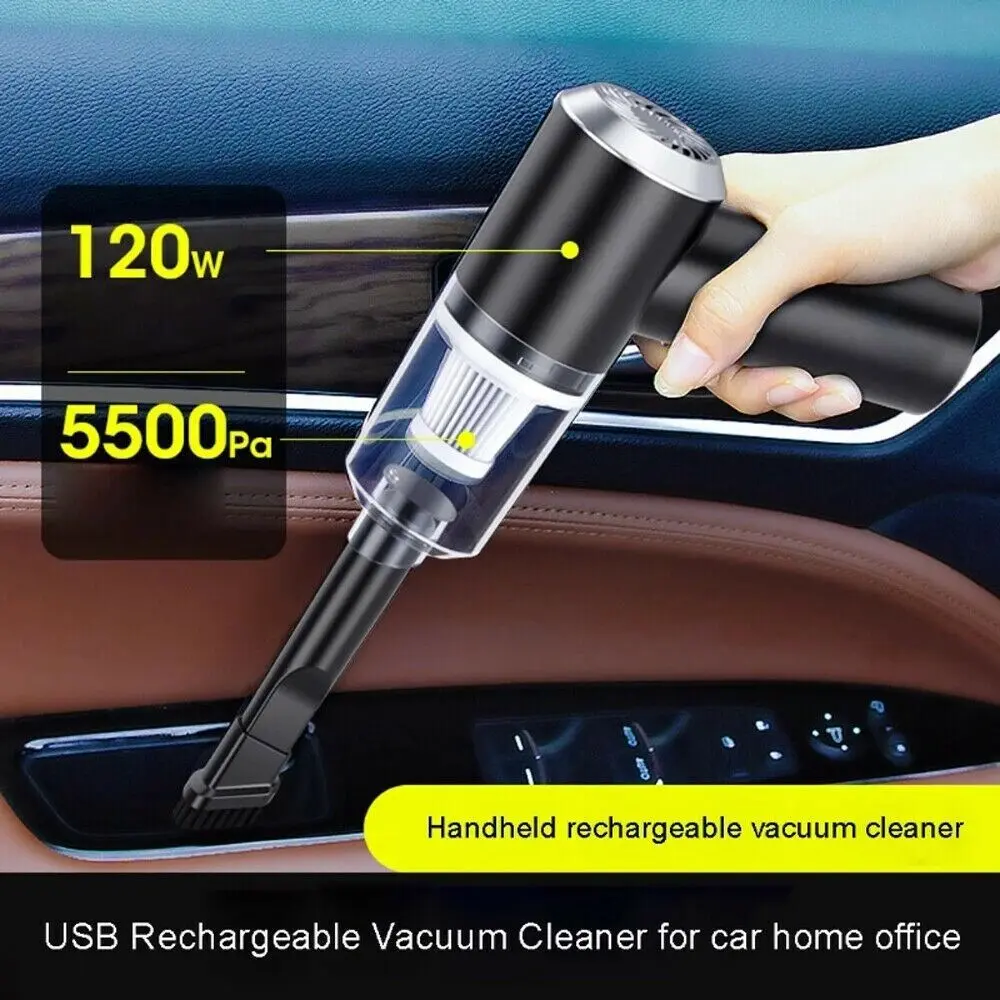 Portable Mini 2 In 1 Vacuum Cleaner For Car & Home - Product Image 1