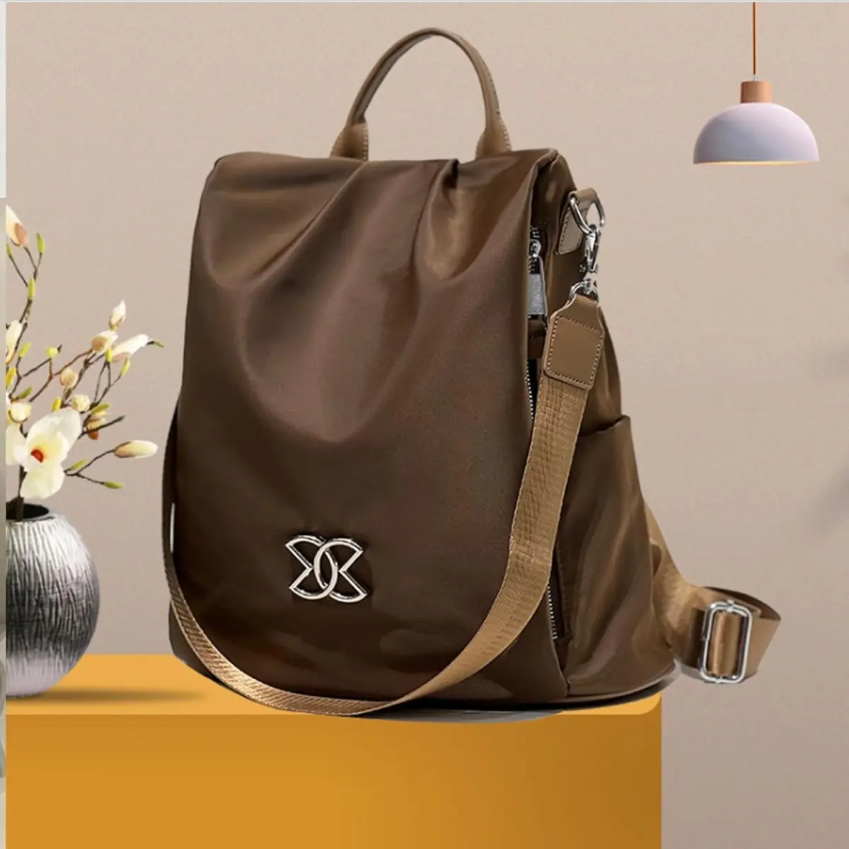 Luxury Designer Backpack Waterproof Women Office Backpack Large Capacity Travel Backpack New Shoulder Bags - Product Image 2
