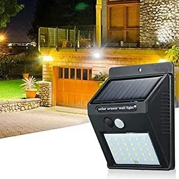 30 LED Motion Sensor Wall Solar Light Waterproof Security Lamp - Product Image 3
