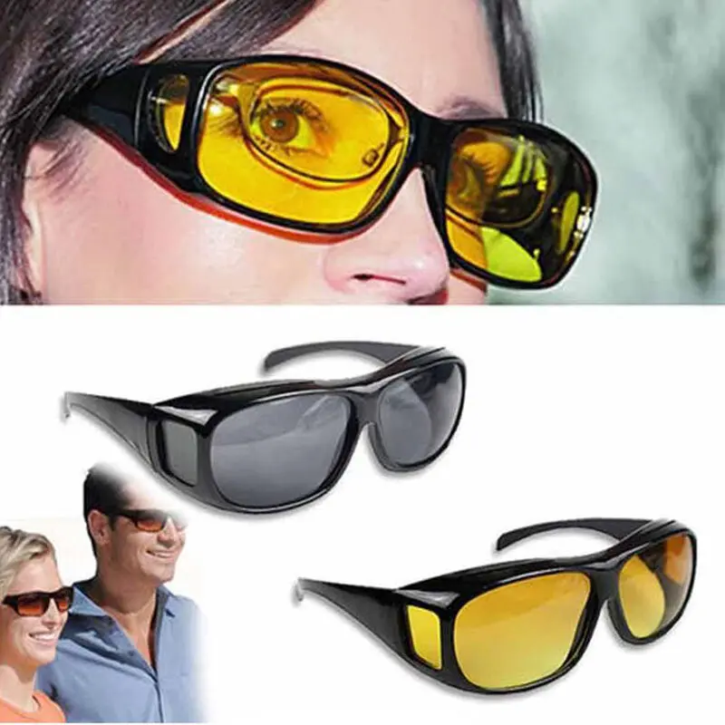 2 In 1 Night vision sunglass for driving- 2 Pcs