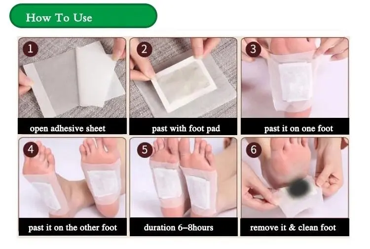 10 Pads-Kinoki Cleansing Detox Foot Pad - Product Image 3