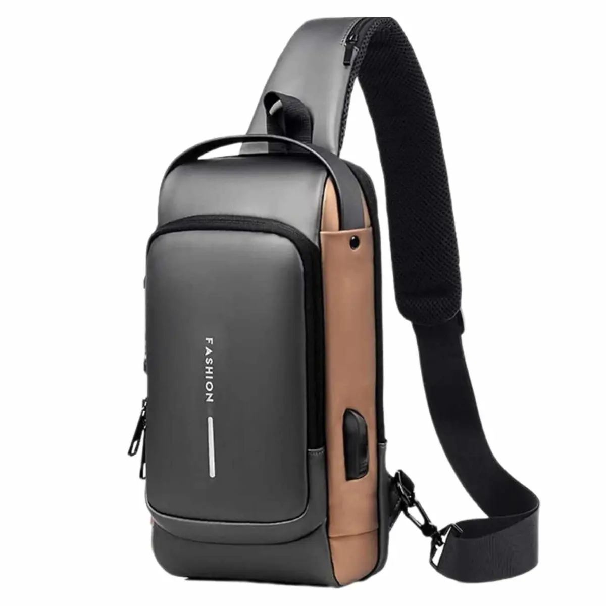 Waterproof Men Crossbody Bag Anti-Theft Travel Shoulder Bags