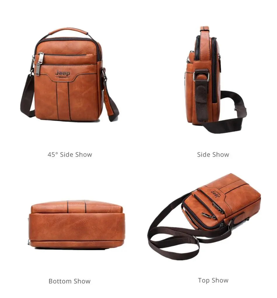 JEEP BULUO Man's Crossbody Shoulder Bag For Men - Product Image 2