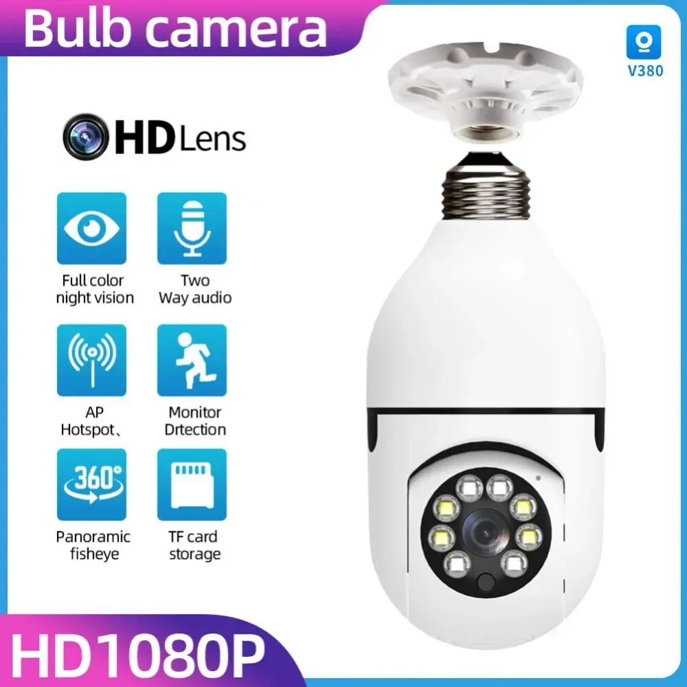 Panoramic PTZ 2MP HD Wi-Fi Night Vision Security IP Camera Audio- 2 Intelligent Gimbal Rotation with 360° horizontal field of view - Product Image 4