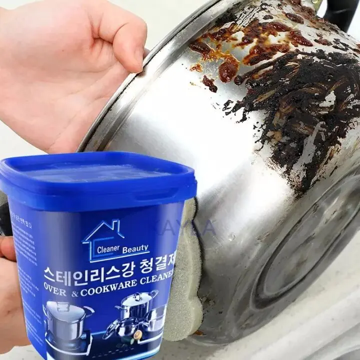 Powerful Stainless Steel Cookware Cleaning Paste Household Kitchen Cleaner - Product Image 2