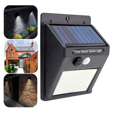 30 LED Motion Sensor Wall Solar Light Waterproof Security Lamp