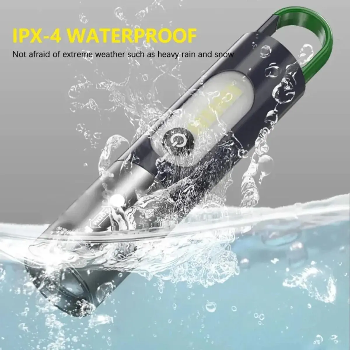 USB Rechargeable High Power Torch Light Multifunctional LED Flashlight - Product Image 3