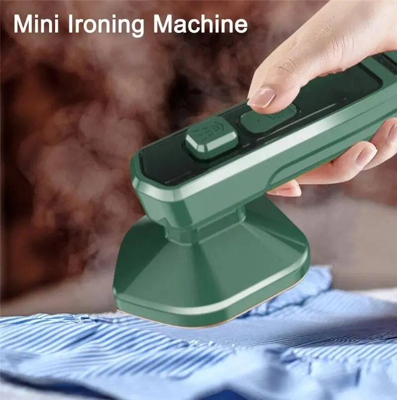 Mini Garment Steamer Handheld Wet Dry Steam Iron Portable Ironing Steamer Machine For Home - Product Image 4