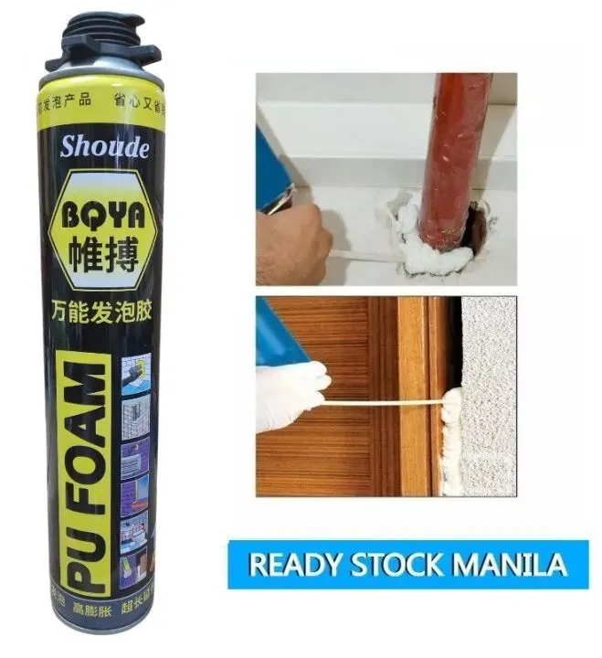PU Foam Spray 750ml PU Spray Expanding Foam Spray Sealant Expanding Foam Filling Wall Gaps Spray - Product Image 1