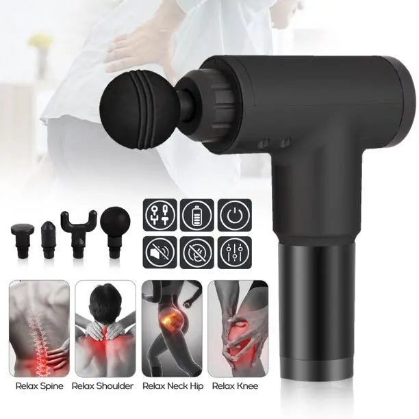 Portable Mini Massager Deep Tissue, Used For Male and Female Athletes, Percussion Muscle Massager Back Massager