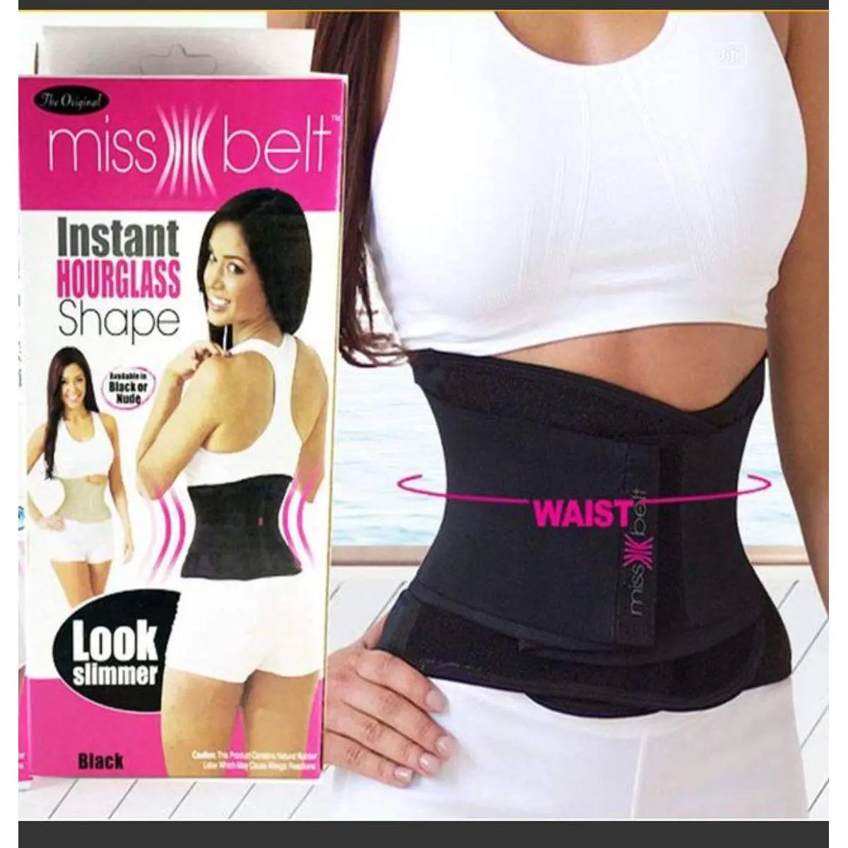 Double Part Miss Belt Waist Slimming Body Shaper For Fat Burner