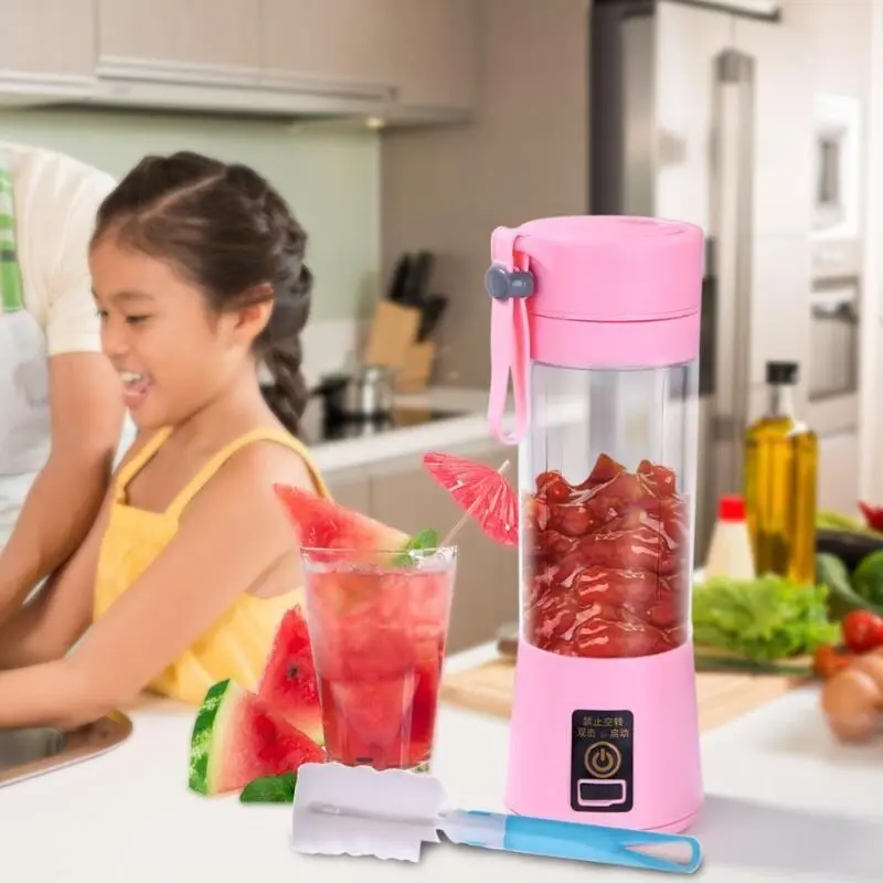 Mini USB Rechargeable Portable Electric Fruit Juicer-USB Smart Juicer: Portable Blend Cup for Fresh Juice - Product Image 2