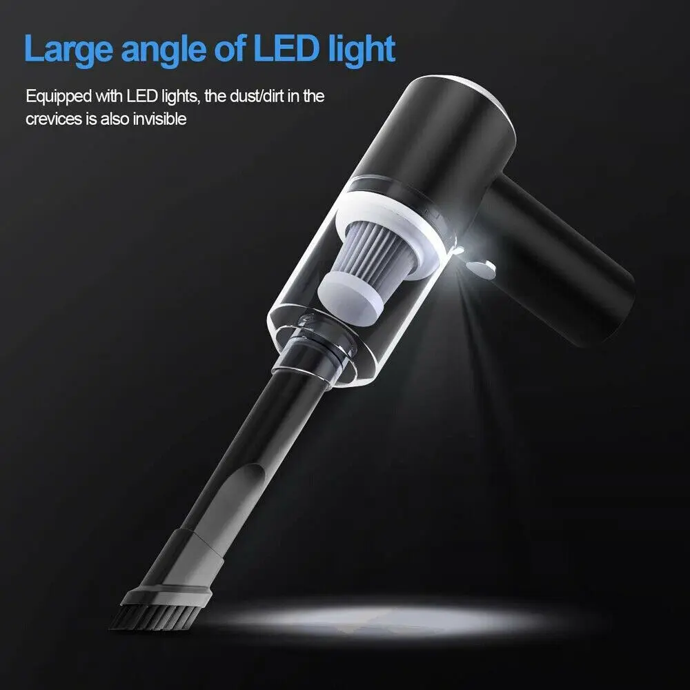 Portable Mini 2 In 1 Vacuum Cleaner For Car & Home - Product Image 4