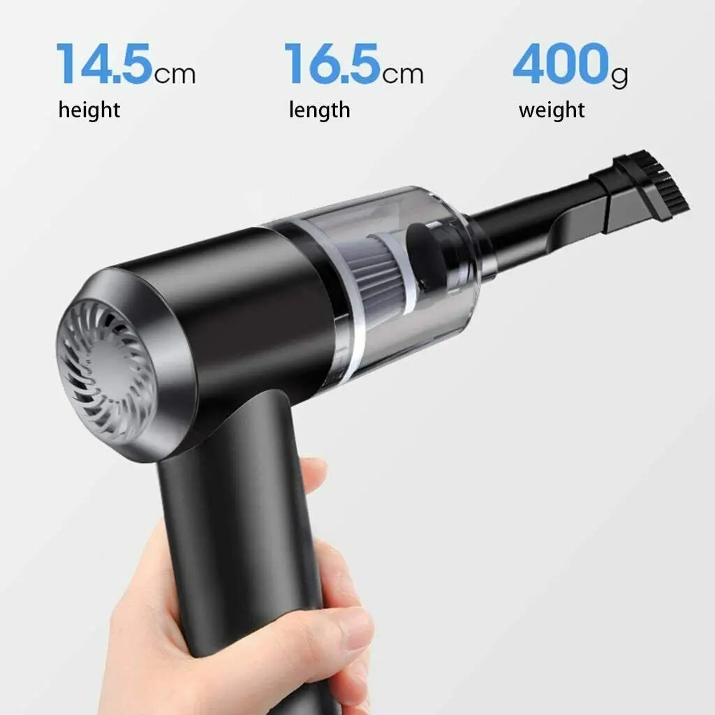 Portable Mini 2 In 1 Vacuum Cleaner For Car & Home - Product Image 3