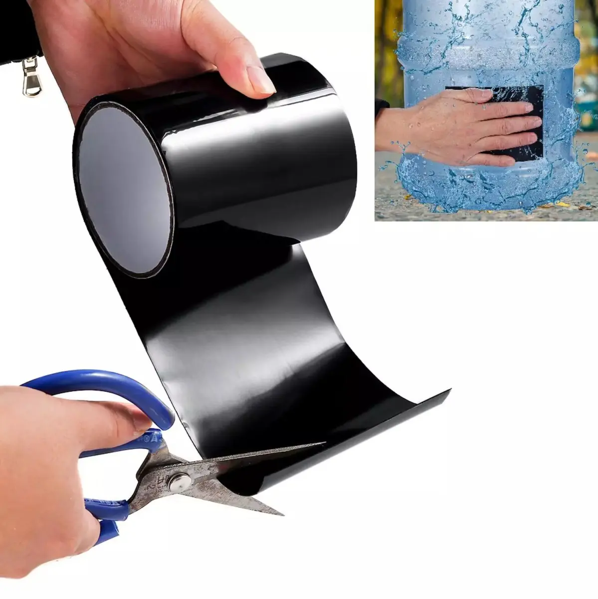Strong Rubberized Waterproof Flex Tape,Super Adhesive Tape Stop Leakage Seal Tape Silicone Rubber Self Fusing Tape - Product Image 4
