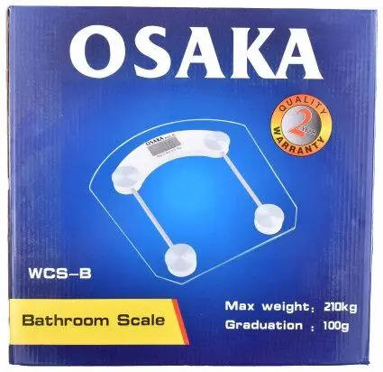 Digital Weight Machine Osaka Transparent Weight Machine - Product Image 1