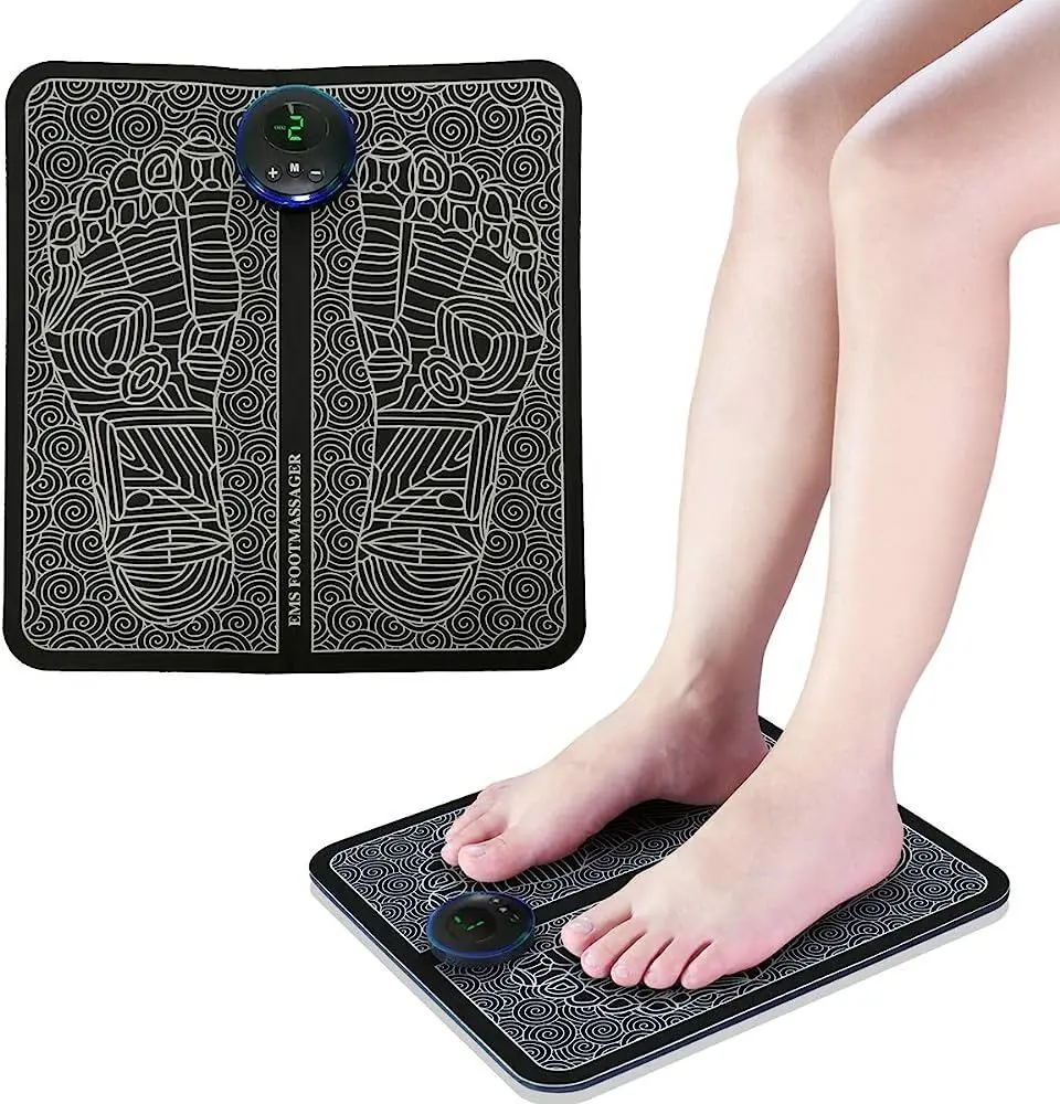 EMS Foot Massager Electronic Muscle Stimulator Massage Mat USB Rechargeable - Product Image 3